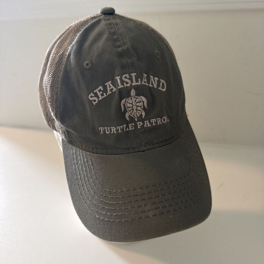 Sea Island Turtle Patrol St. Simons Coastal Resort Golf Georgia Mesh Dad Hat